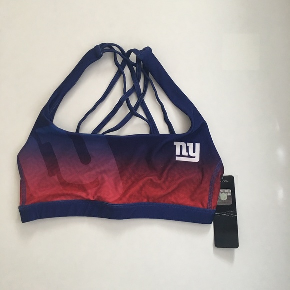NFL Other - NFL New York Giants fan Apparel Sports Bra BlueRed
